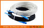 Outdoor Fiber Optic Patch Cord FTTH Network Patch Cable 1 Core SC / UPC - SC / UPC 40M