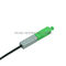 SC / APC Quick Assembly Connector Embedded Field Installable Fiber Optic Connector Green