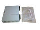Indoor Fiber Optic Termination Box Metal SC Fiber Distribution Box 4 To 8 Cores