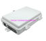 Outdoor 4 Port Fiber Termination Box 1X4 Splitter Box SC/APC For Uncut Cable FTTX