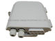 Waterproof 1 x 8 Plc LC SC Fiber Optic Splitter Box , Fiber Optic Junction Box 8Drops