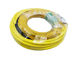 48 Cores GJFJV Fiber Optic Pre-Terminated Assembly 2.0mm Bundle Patch Cord LC APC LSZH Corning Yellow