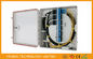 Waterproof 48 Core SC FTTH Fiber Optic Splice Box Size 350*340*120 mm GPDB-S48D