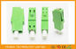 LC / APC Simplex Green Single Mode Fiber Optic Adapter 1310nm , LC Fiber Coupler