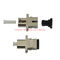 CATV Simplex Fiber Optic Adapter SC / LC , Zinc Alloy UPC and APC Multiple Adapter