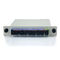 Fiber Optic PLC Splitter 1x8 LGX Module , CATV Fiber Optic Terminal Box Insert Type​
