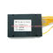 High Precise FTTH Network Passive Optical Splitter Module FC UPC SM 2.0mm