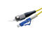 LC to FC Singlemode Simplex Fiber Optic Patch Cord ,  20 Meters LSZH Fiber Patch Cable