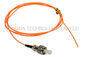Fiber Optic Pigtail FC PC Mulitmode OM2 50/125 Simplex Orange 900um LSZH G655