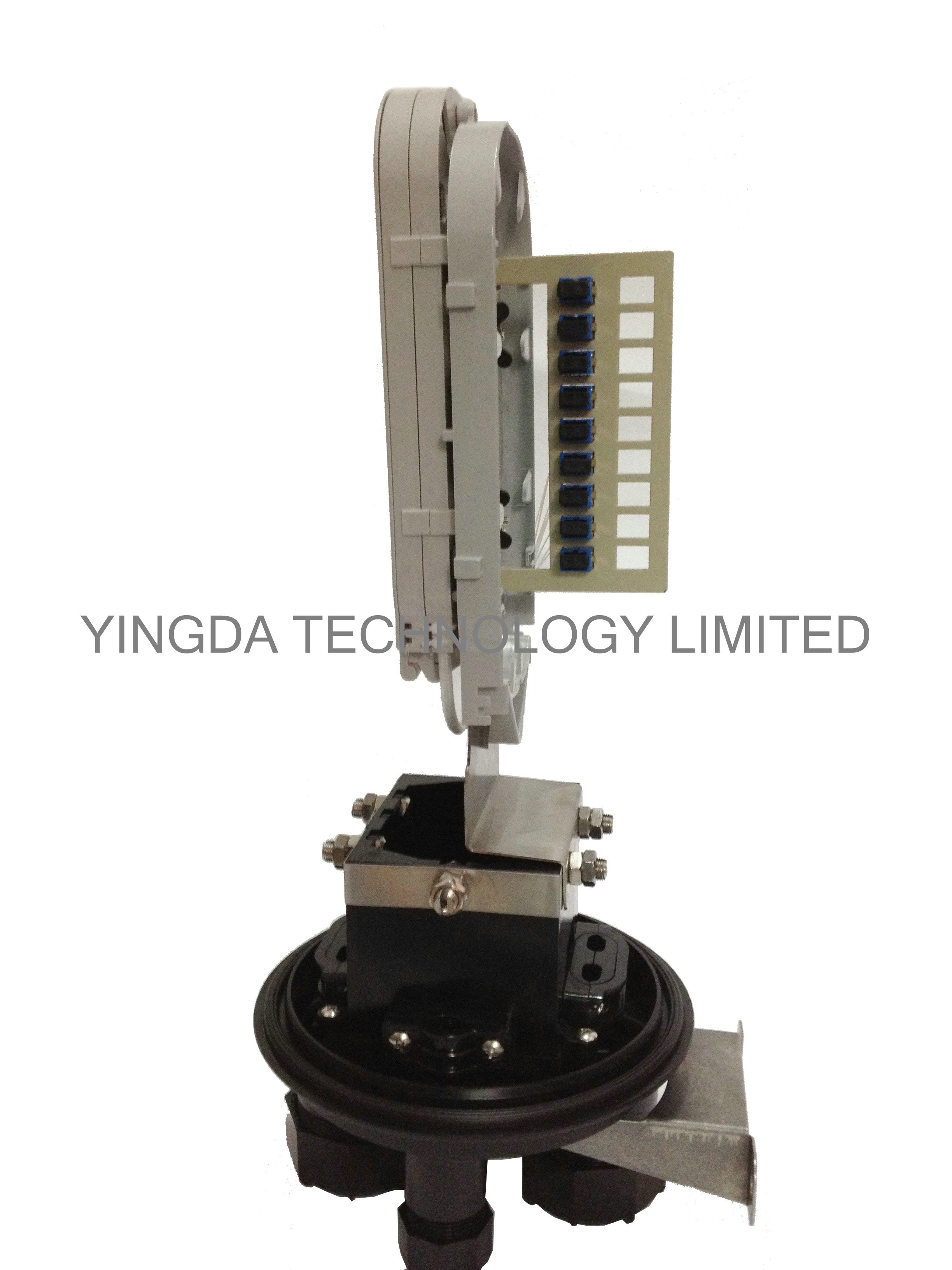 Dome Mechanical Fiber Optic Cable Junction Box 48 Cores 510 * 218mm