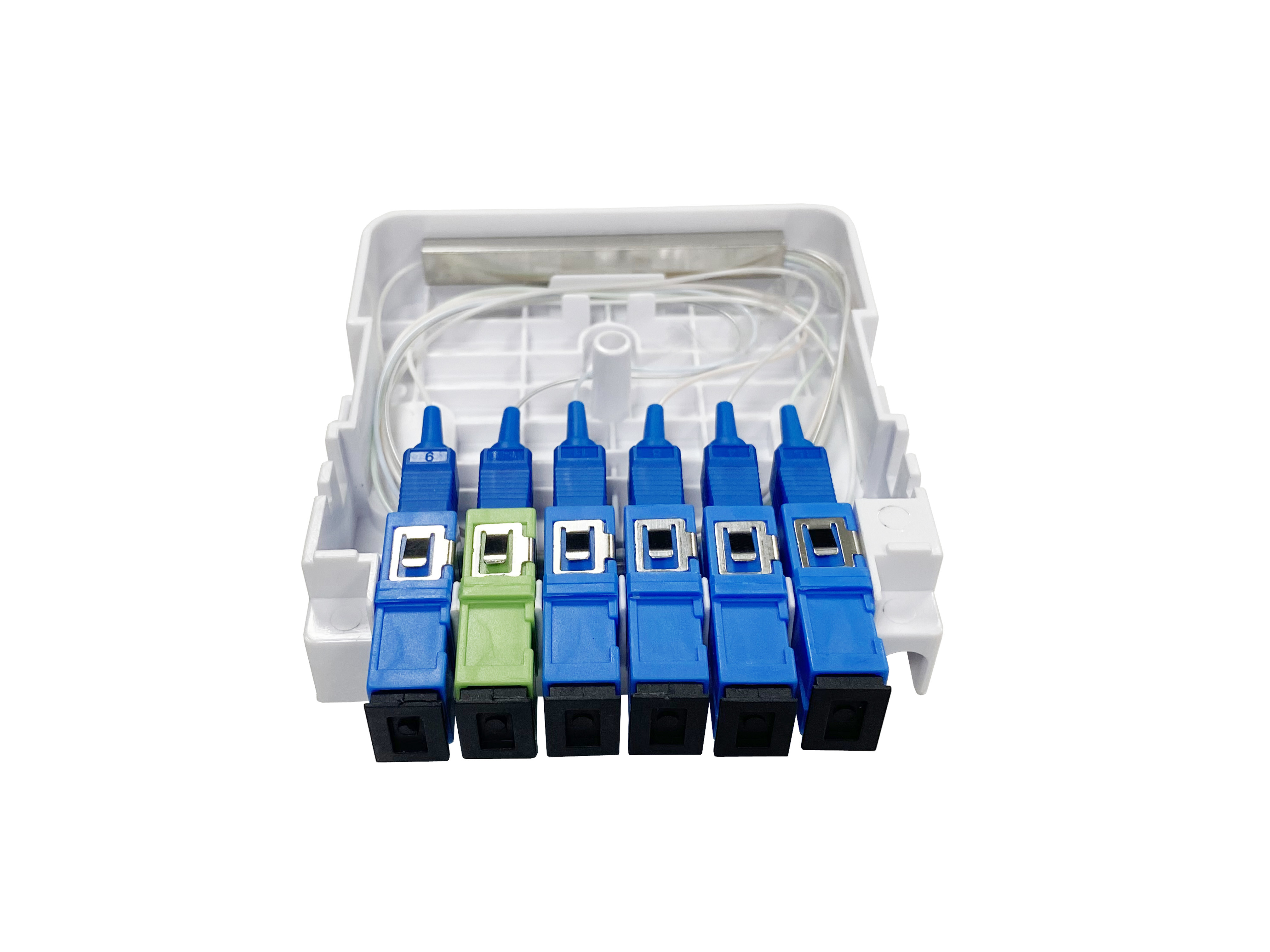 ISO Fiber Optic Termination Box Splitter Module Cassette Box 1*5 Mini