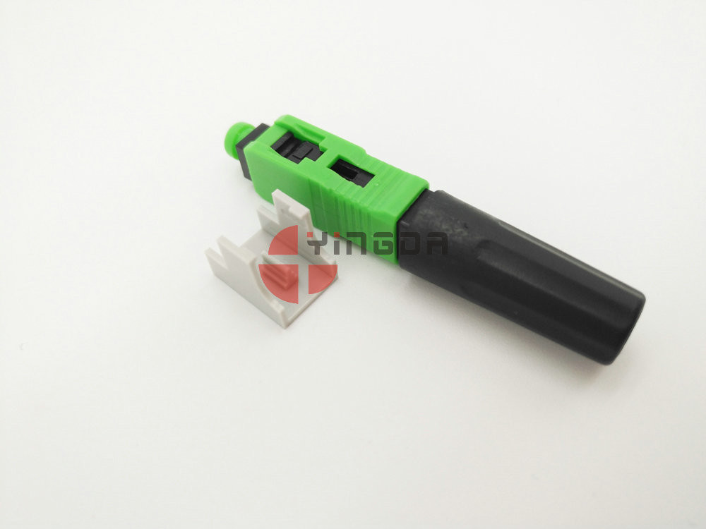 FTTH Fiber Optic Fast Connector SC/APC 2x3mm Drop Cable TIA/EIA 568A ...