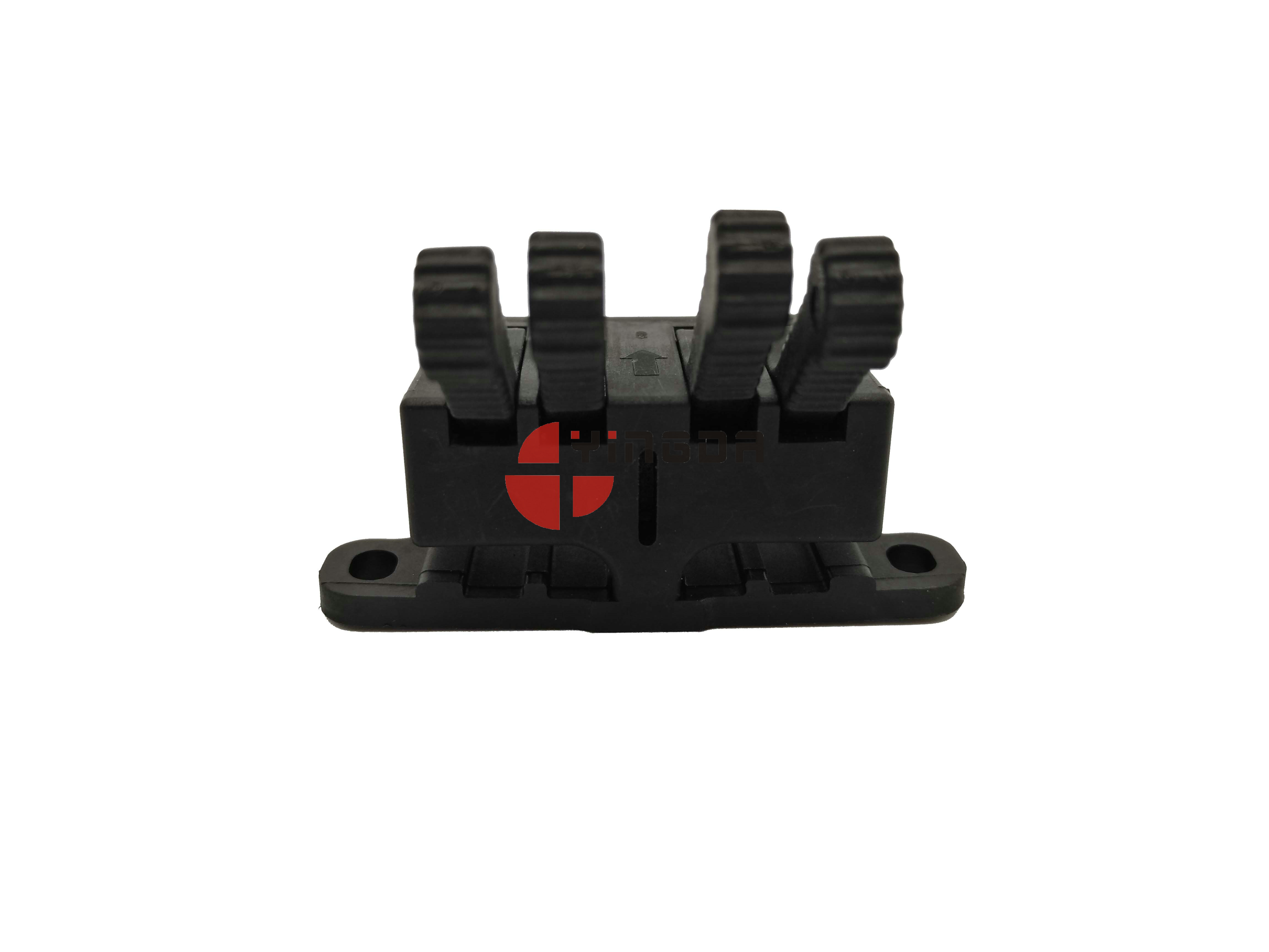 FTTH Field Installable Connector Fiber Optic Drop Cable Wall Mount Kits