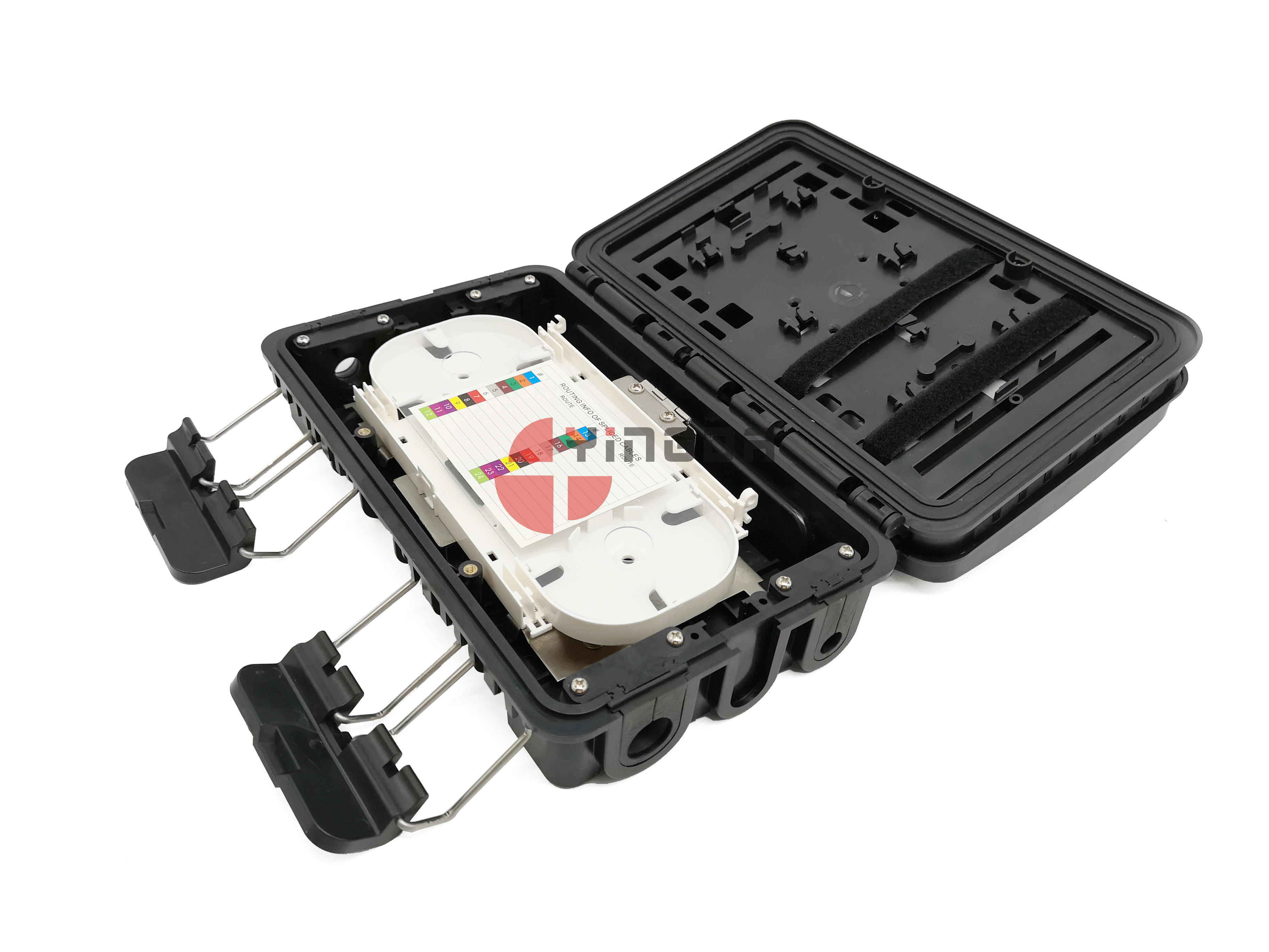 Outdoor FTTH Fiber Cable Joint Box , 72 Cores Fusion Splitter