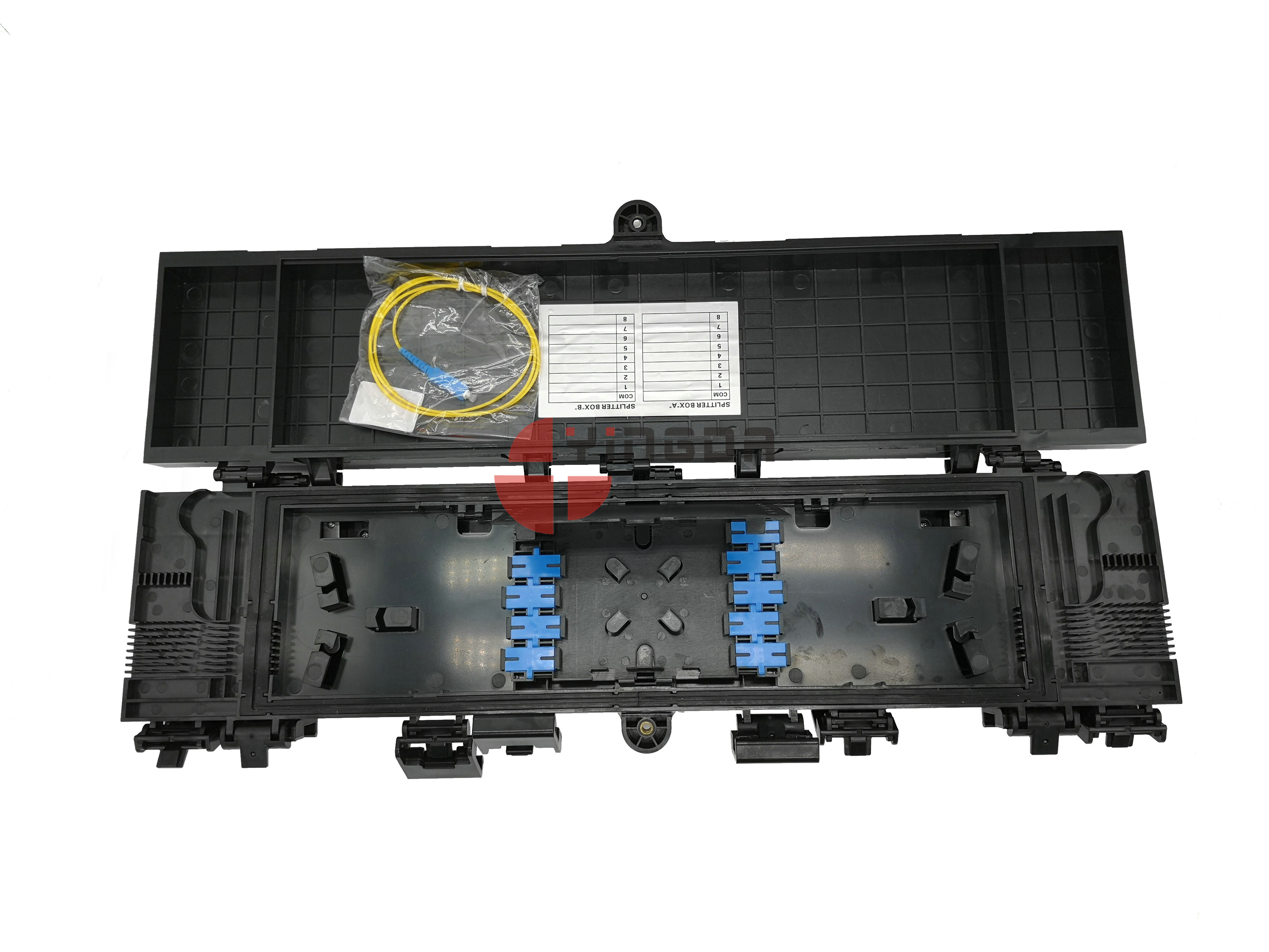 PP IP65 Aerial Mount Fiber Cable Joint Box , 48 Cores Fiber Optic Joint