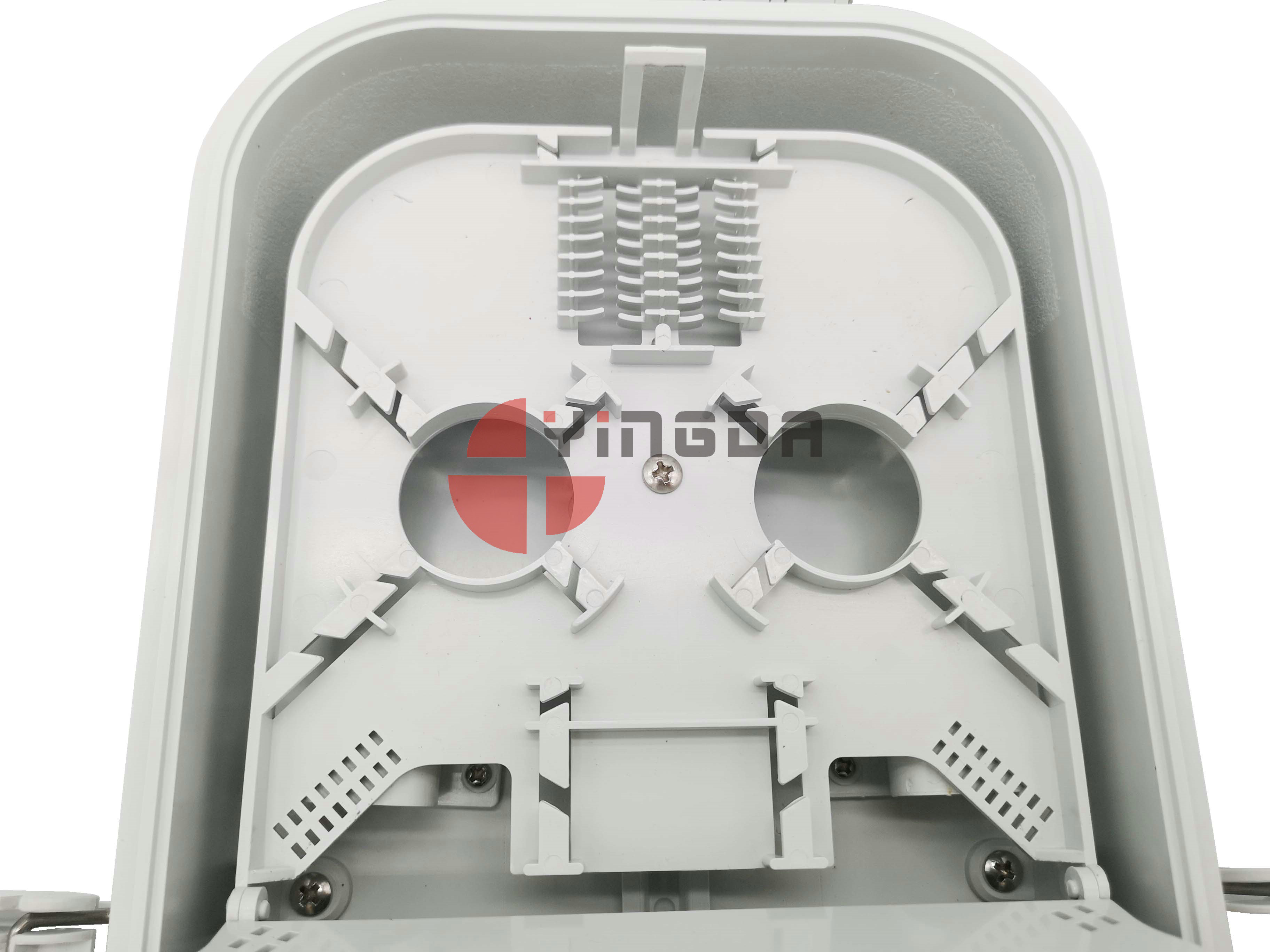 16 Ports Pole Mount Fiber Optic Cable Box IP66 For FTTH Nap Caja