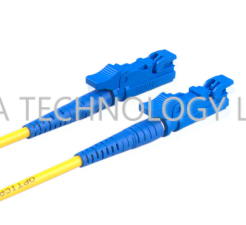 R&M E2000 / UPC Fiber Optic Patch Cord Pigtail Single Mode Duplex 9 / 125um