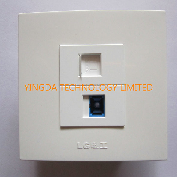 Flame Retardant Network RJ45 Optical Fiber Cable Outlet ...