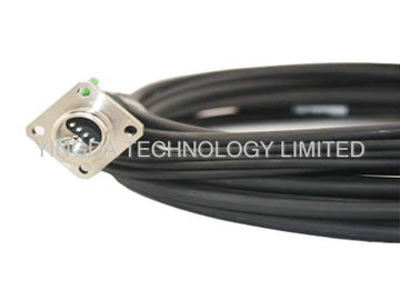 ODC Female Black Fiber Optic Patch Cord 4 Cores LC Optical Cable