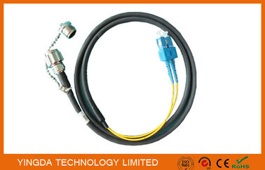 Outside Fiber Optic Patch Cables SC Duplex With ODC Male Connectors In FTTA Network