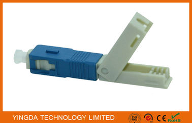 FTTH Field Mechanical Connector SC / UPC SM SX SC Fast Fiber Optic Connectors