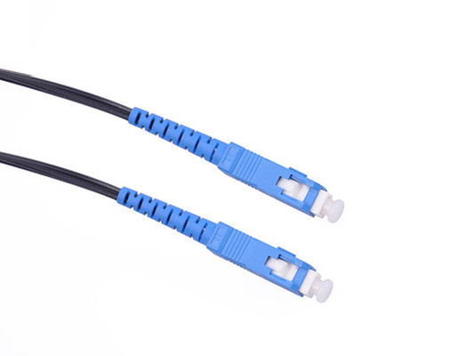 FTTH Figure 8 Flat Drop Cable Fiber Optical Patch Cord SC Connector ...