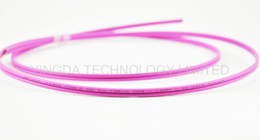 LC / PC - FC / PC Fiber Optic Patch Cord Jumper OM4 50/125um Multimode LSZH 2M Pink Jacket