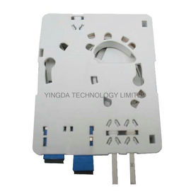 Plastic Fiber Optic Termination Box Wall Socket 2 Port SC 86 Type