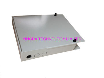 Indoor Floor Fiber Customer Terminal Box Metal Wall mount , ST Optical Distribution Box