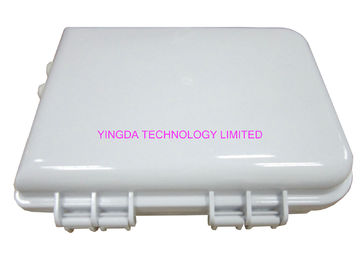 Outdoor iIP68 16 Ports Fiber Optic Cable PLC Splitter DistributionTermination Box White Plastic