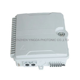 High Strength GPON 12 Fiber Optic Termination Box , Fiber Optic Splitter Box with SC/APC Adapter