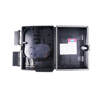 Optical Provider 1x16 Splitter NAP Fiber Optic Cable Termination Distribution Box Black Uncut Port SC Coupler