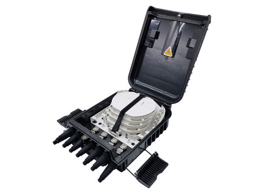 YINGDA FTTH 8 Ports Splitter Box IP65 Waterproof CTO-8R MINI SC Adapter With Rubber Boot
