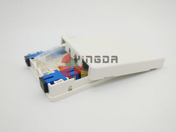  2 Port Fiber Optic Termination Box With SC/APC fiber optic junction box