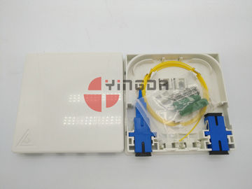  2 Port Fiber Optic Termination Box With SC/APC fiber optic junction box