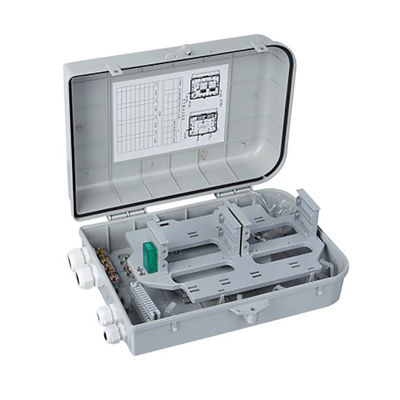 YINGDA 32 Ports Fiber Optic Splitter Box For Outdoor FTTH Network Waterproof For XGSPON