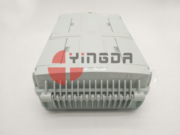 16 Ports Wall Mount FTTH Fiber Optic Splitter Box 24 Adapters with 96 Fibers IP65