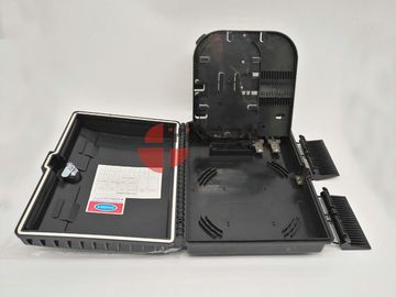 Black Fiber Optic Splitter Box 2 In 16 Out Optical Splitter Termination Box