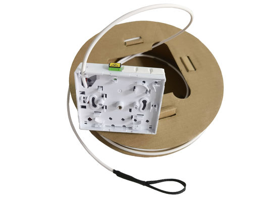 Fiber Optic Pre-Terminated Outlet Kit PTO 4Ports For Indoor DIN Rail