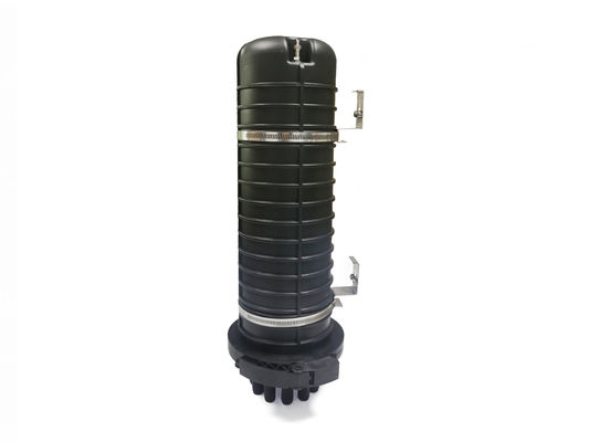 144 Cores Dome Fiber Optic Splice Cable Closure IP68 Heat Shrinkable Seal With Air Valves For Outdoor Underground