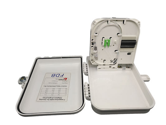 Fiber Optic 2-Entry Cable Gland 16 Out 16 Core 1x16 Splitter Box for Networking
