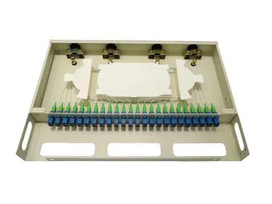 24 Port SC Single Mode Fiber Optic Patch Panel for TTH FTTX FTTB ODN PON Network