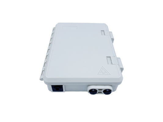 Wall Mounting SC 2 Core Optical Fiber Terminal Connection Box with Waterproof Sealing and Rubber Seals