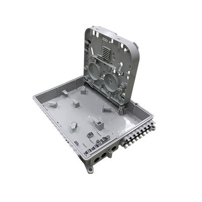 Terminating Network Box FTTH Network Fiber Optic Termination Box with PLC Splitter and Sturdy ...