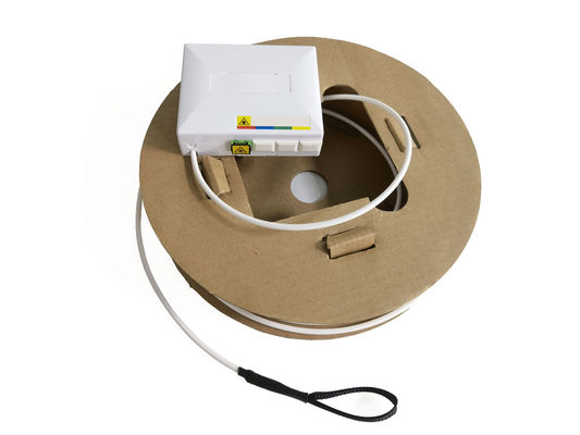 Indoor Fiber Optic Termination Box PTO 4Ports For Quick And Simple Installation Outer Kit PTO