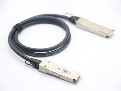 Seamless 40 Gbps Data Transfer Rate 100G QSFP28 to QSFP28 1M DAC Cable for Data Transmission