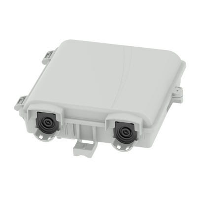 New Design FTTH 2 Port Fiber Termination Box IP65 FTTH Splitter Box  Support Storage Cable