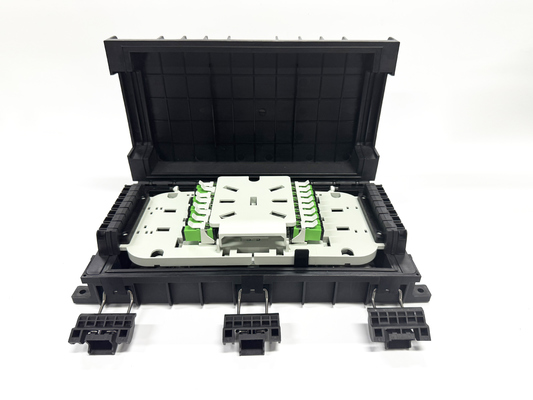 Fiber 1:16 PLC splitter Box Outdoor Fiber Optic Distribution Enclosure Mini FTTH Termination Box cajas nap box IP65