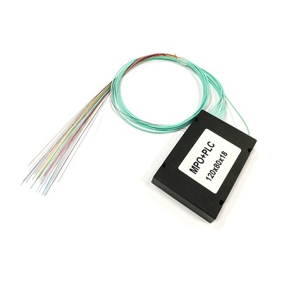 Factory price 1M ABS box type fiber optical MPO plc splitter 96core LSZH Multi-mode OM3 no connector