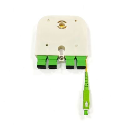 New design 1x4 Mini Cassette Fiber Optic PLC Splitter SC/APC Terminal ...